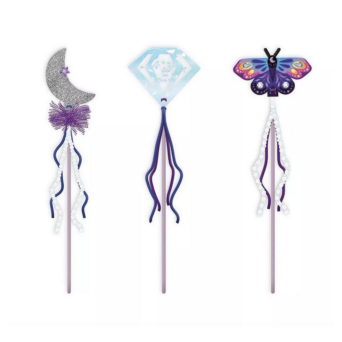 Juratoys-Janod École de magie - Kit de création de 3 baguettes magiques pour enfants