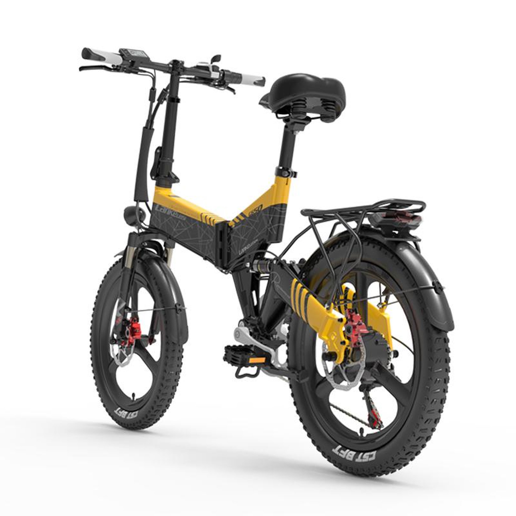 Voir la diapositive 4 : LANKELEISI Vélo électrique pliant de ville Lankeleisi G650