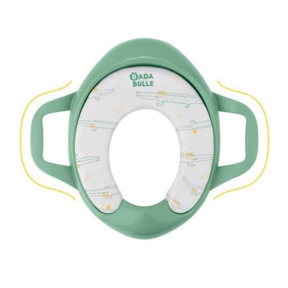 BADABULLE Badabulle Réducteur de toilette confort avec poignées, antidérapant et universel