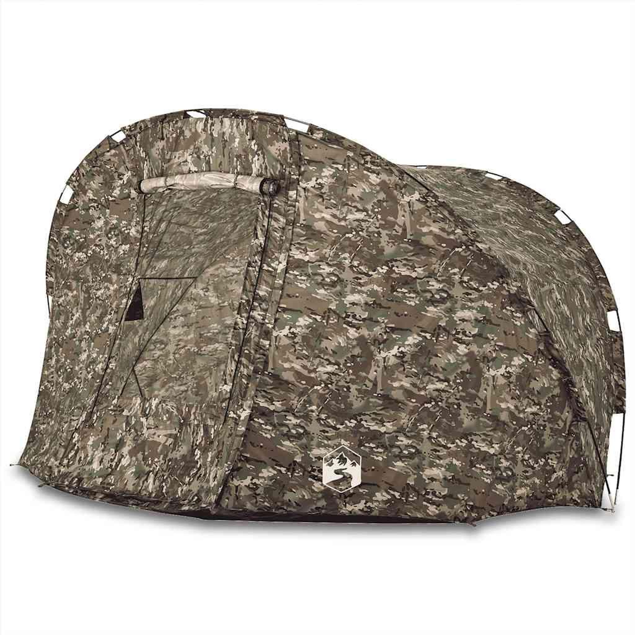 Voir la diapositive 2 : VIDAXL Tente de peche 5 personnes camouflage impermeable