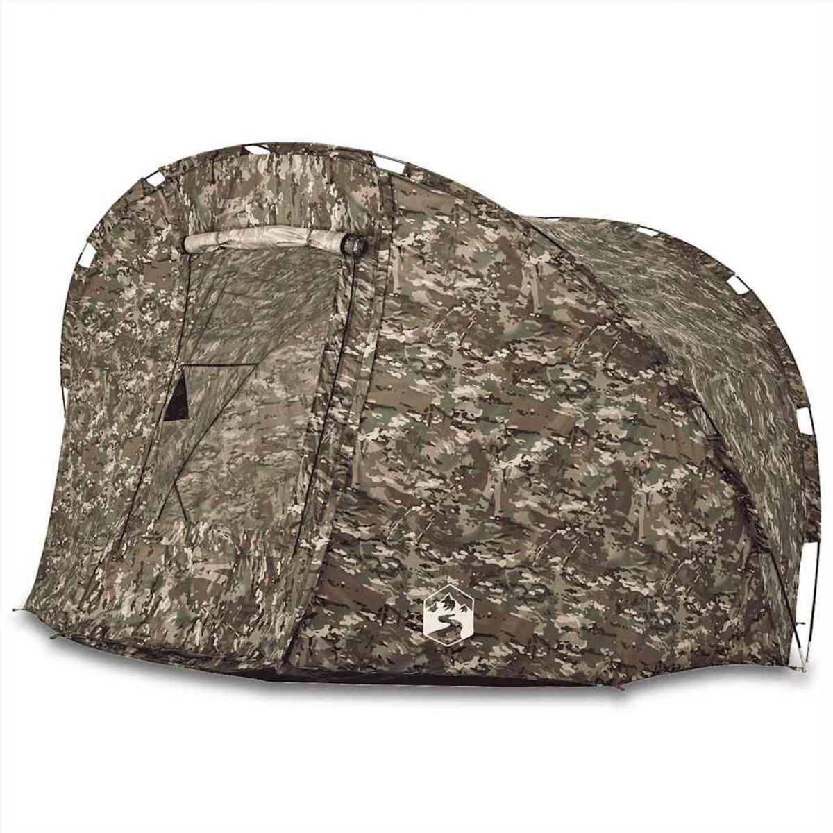 VIDAXL Tente de peche 5 personnes camouflage impermeable