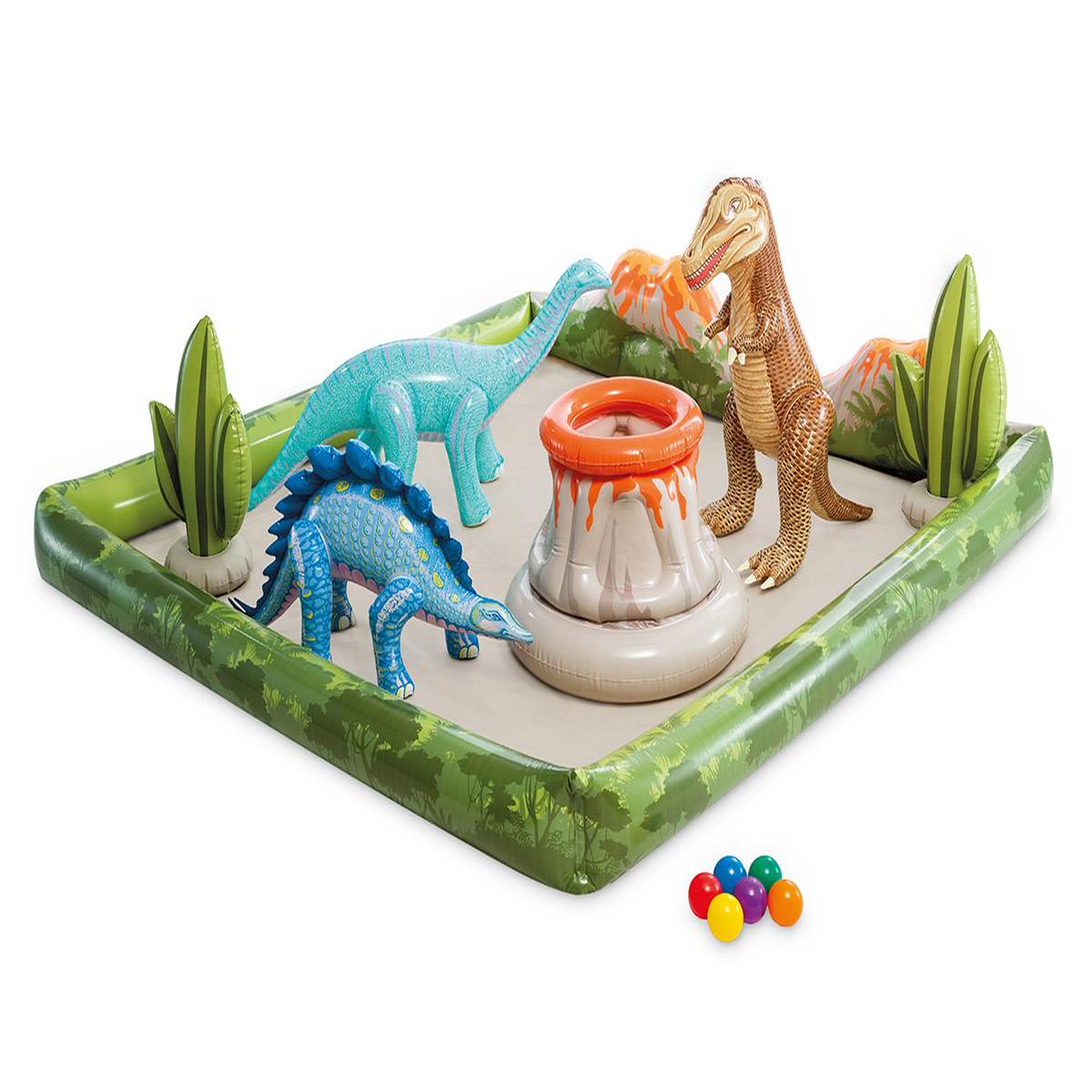 INTEX Aire de jeux gonflable Dino Aventure - Intex