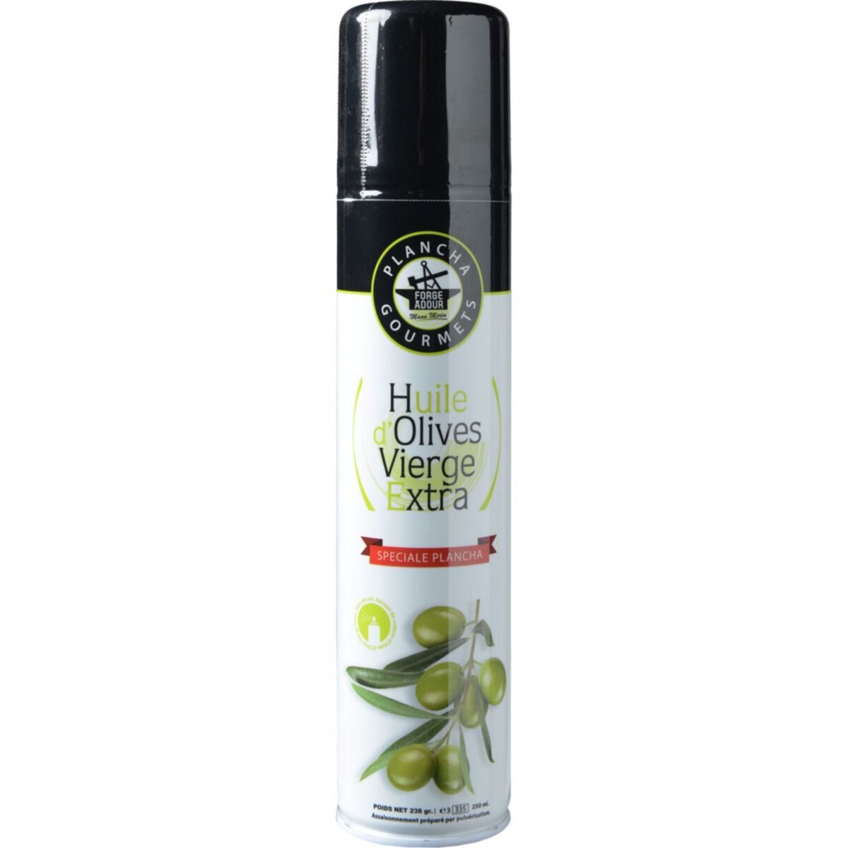 AUCHAN MMM! Huile d'olive vierge extra en spray 25cl pas cher