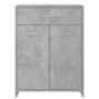 Voir la diapositive 5 : VIDAXL Armoire de salle de bain gris beton 60x33x80 cm bois ingenierie