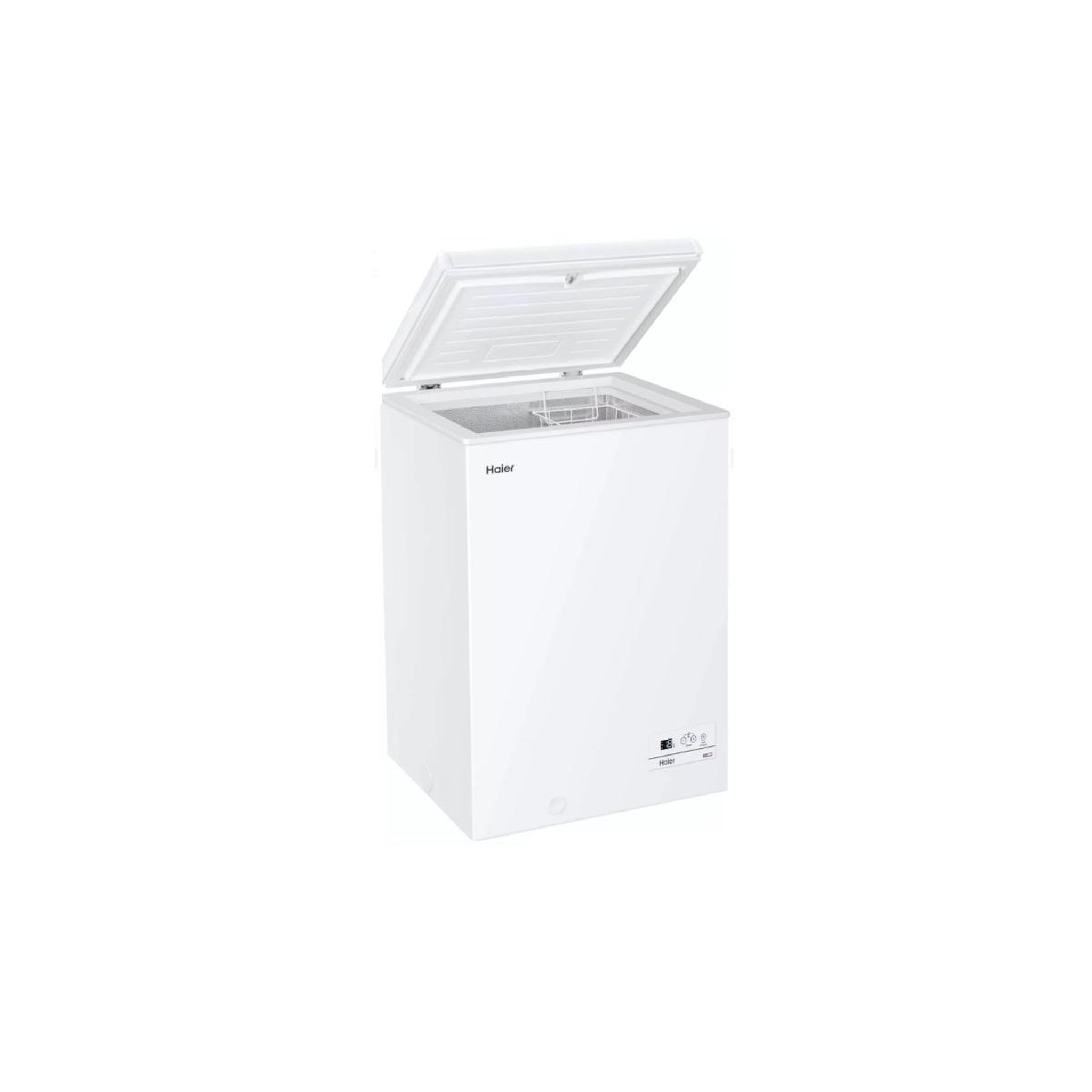 Voir la diapositive 3 : HAIER Congélateur coffre 54.5cm 97l blanc - hce100e