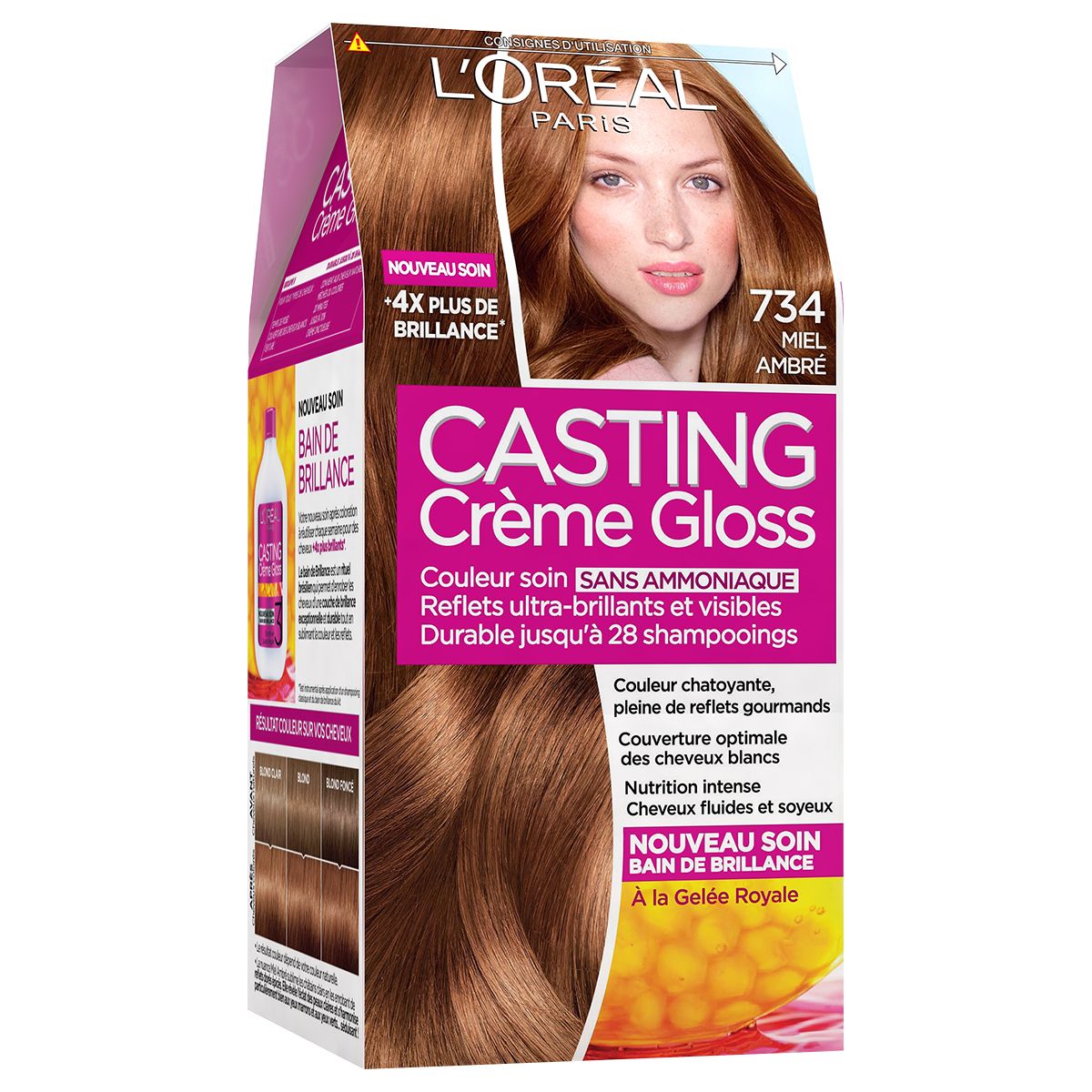 L'ORÉAL CASTING CREME GLOSS Coloration Non Permanente Sans Ammoniaque