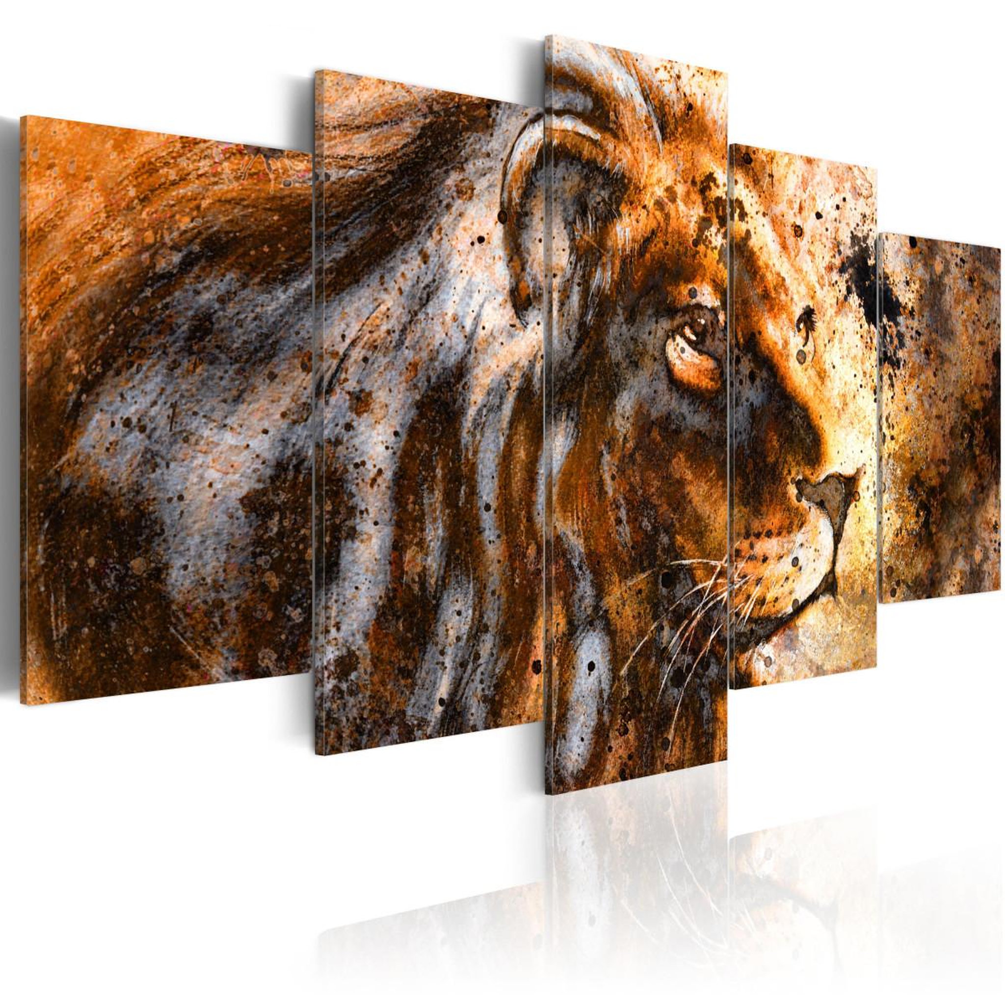 Paris Prix Tableau imprimé  the ruler portrait. Coloris disponibles : Multicolore