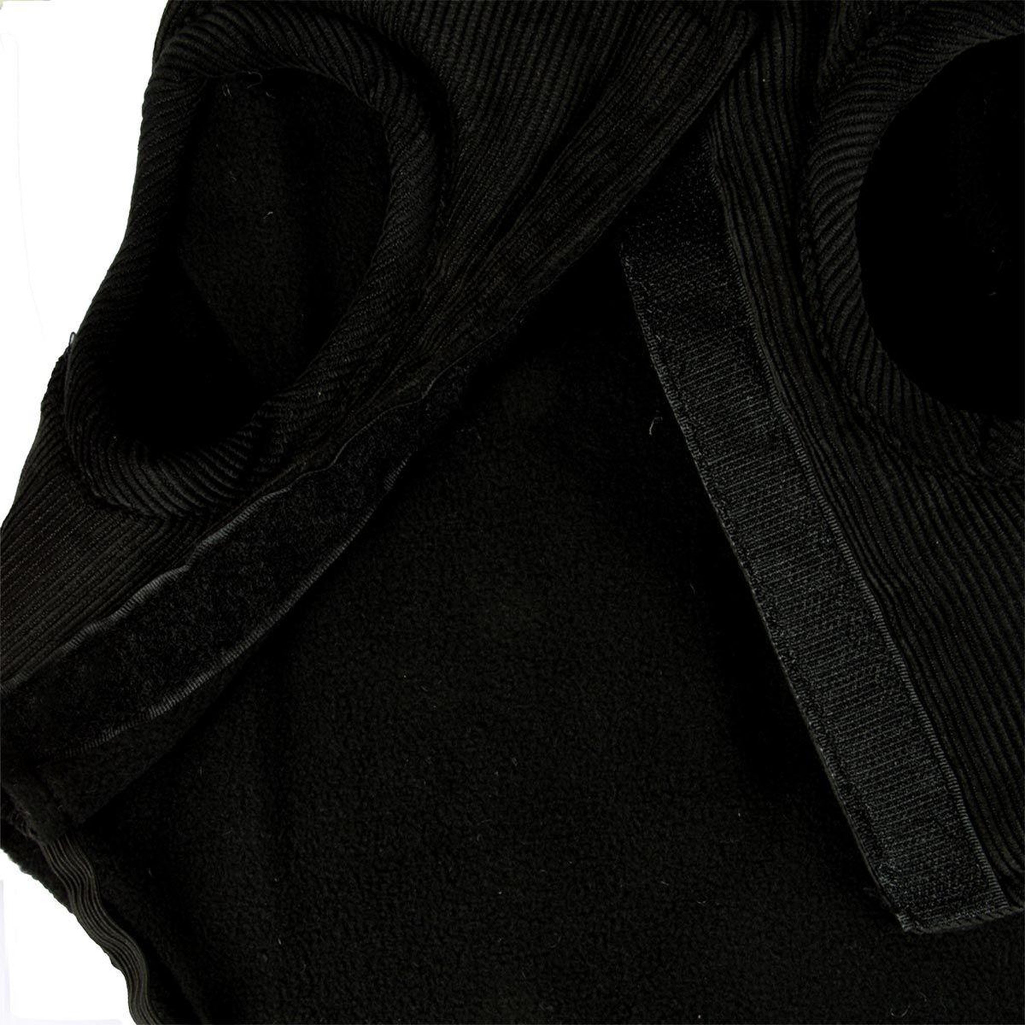 Voir la diapositive 2 : LOVE STORY Manteau Pour Chien  Velours Côtelé  40cm Noir