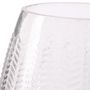 Voir la diapositive 2 : Paris Prix Vase Déco en Verre  Magnolia  30cm Transparent