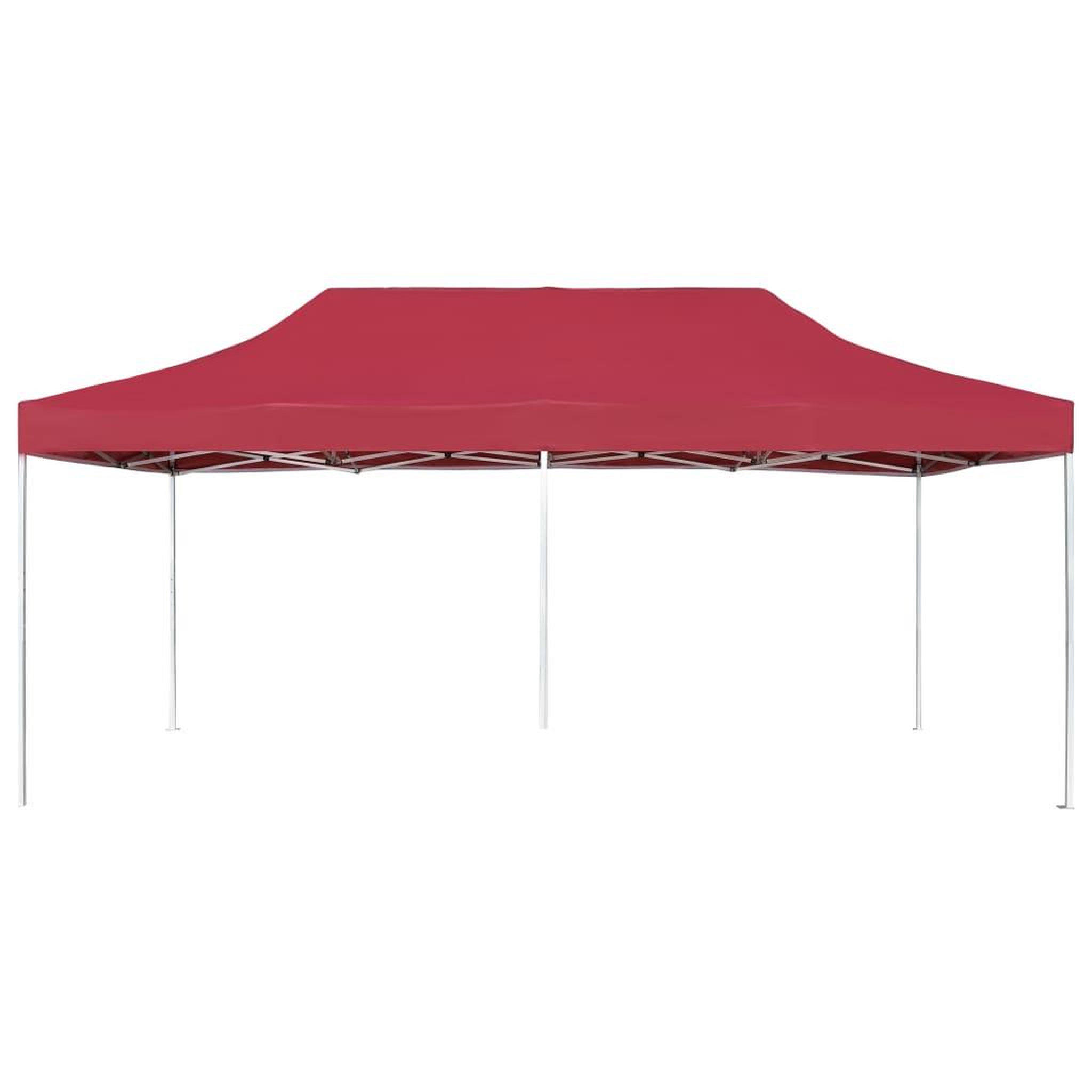 Voir la diapositive 2 : VIDAXL Tente de reception pliable Aluminium 6x3 m Bordeaux