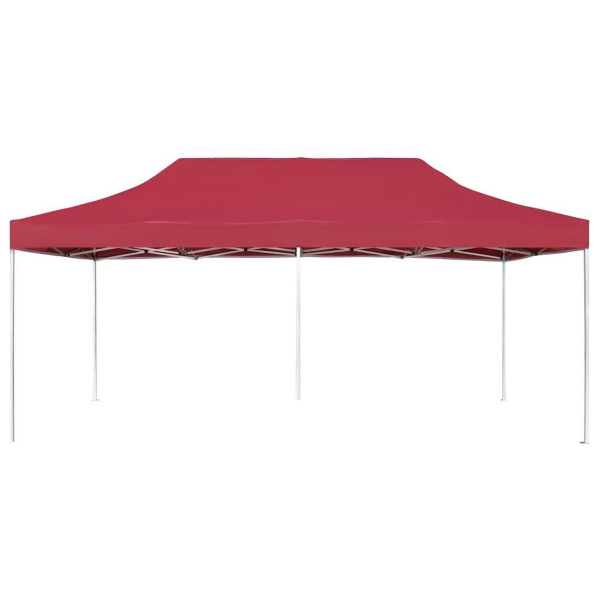 VIDAXL Tente de reception pliable Aluminium 6x3 m Bordeaux