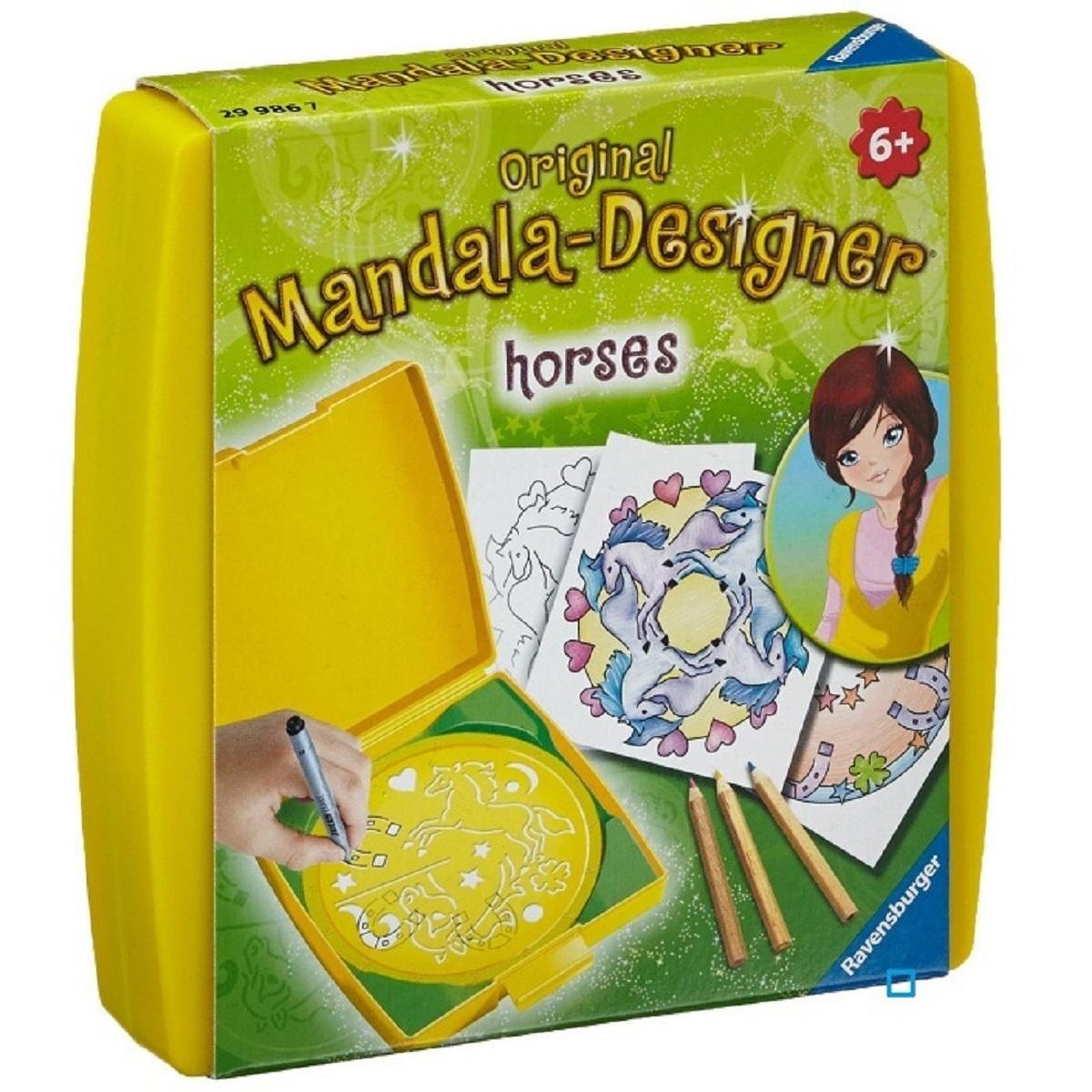 Voir la diapositive 2 : RAVENSBURGER Mini mandalas classiques 18 pièces