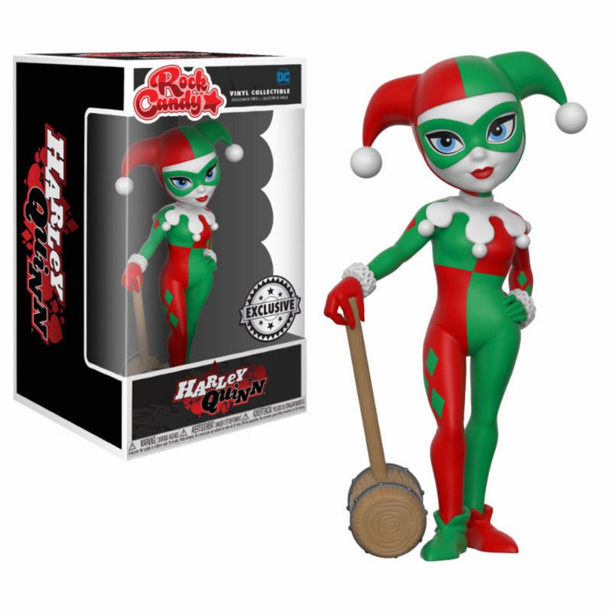 Figurine Rock Candy DC - Holiday Harley Quinn