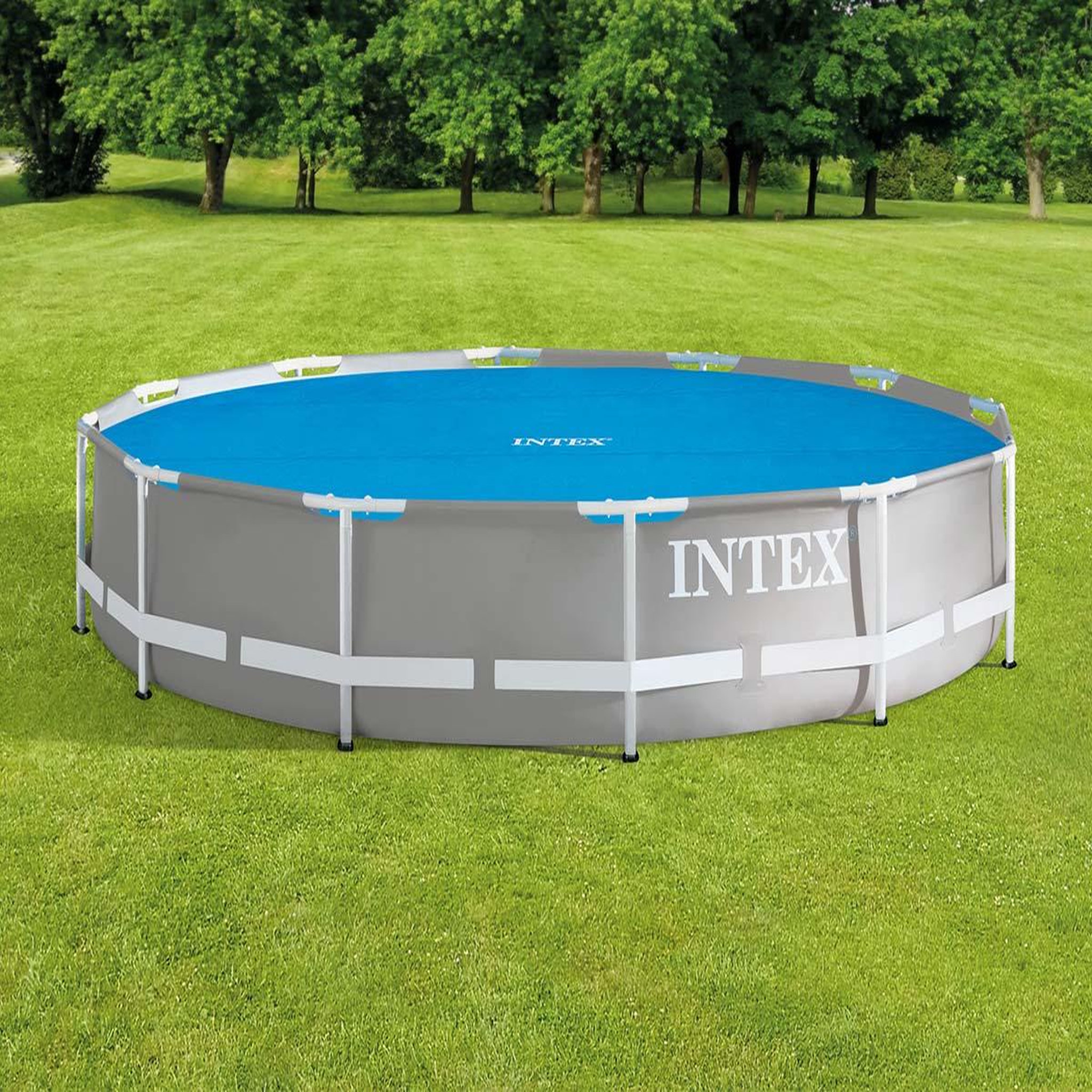 Voir la diapositive 3 : INTEX Bâche à bulles pour piscine Ø 3,66 m - Intex