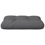 Voir la diapositive 5 : VIDAXL Coussin de palette anthracite 60x40x12 cm tissu