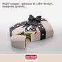 Voir la diapositive 4 : ZENKER Ensemble de 2 Moules à charnière rectangulaire 28 x 18 cm crème noir Zenker Smart Pastry
