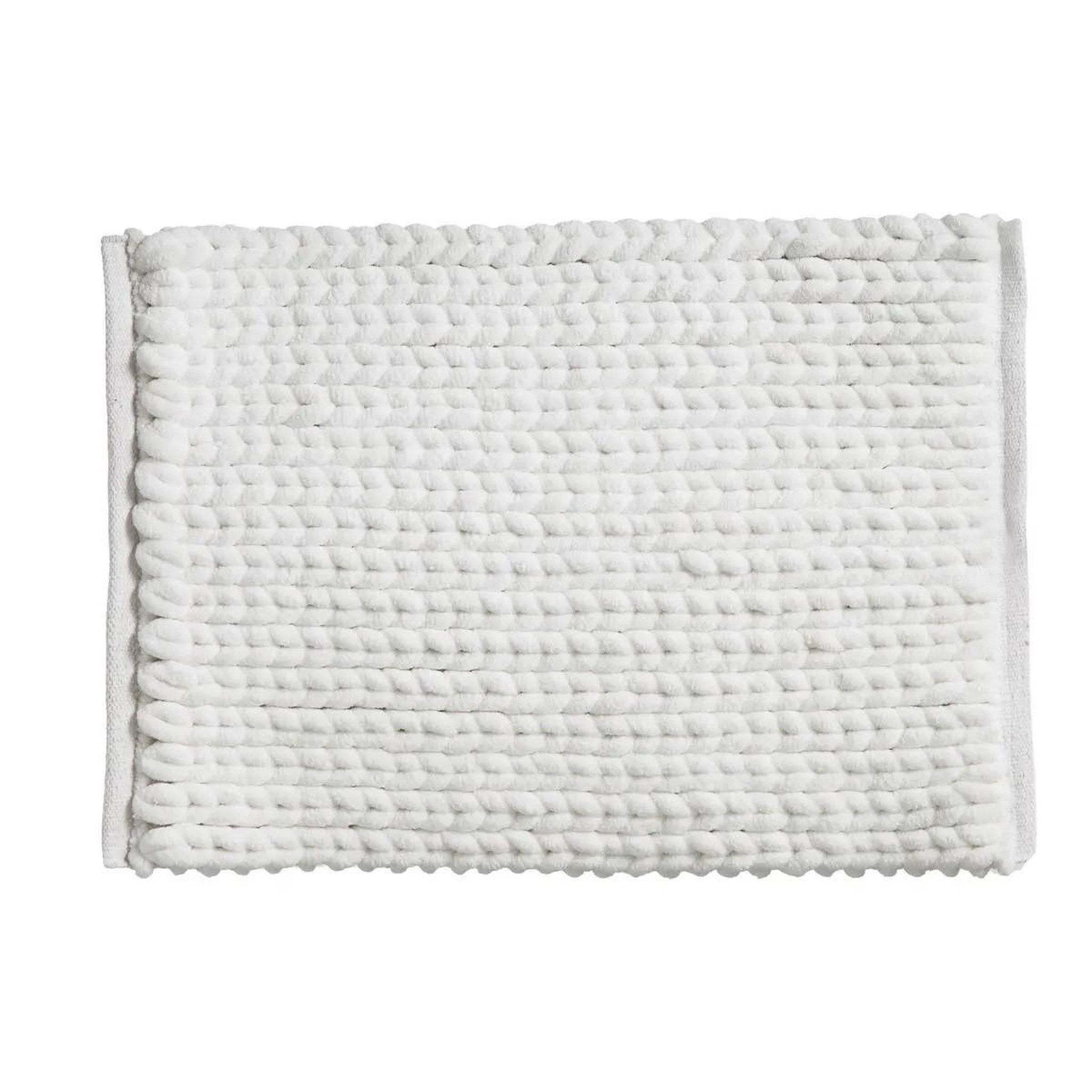 FIVE Tapis de salle de bain  épais  50x75cm blanc