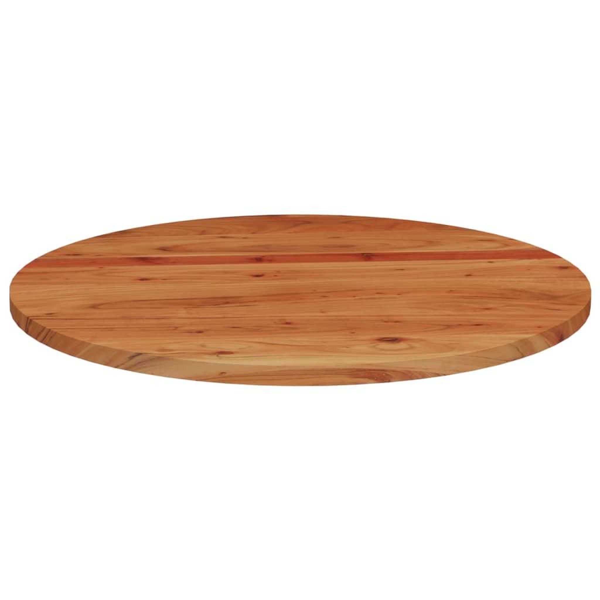 Voir la diapositive 4 : VIDAXL Dessus de table Ø80x2,5 cm rond bois massif d'acacia