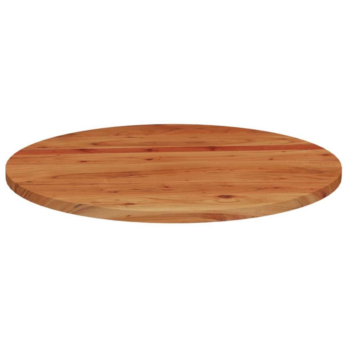VIDAXL Dessus de table Ø80x2,5 cm rond bois massif d'acacia