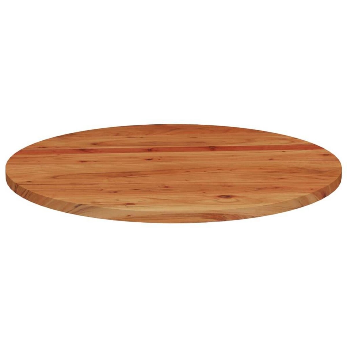 VIDAXL Dessus de table Ø80x2,5 cm rond bois massif d'acacia