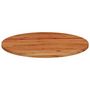 Voir la diapositive 4 : VIDAXL Dessus de table Ø80x2,5 cm rond bois massif d'acacia