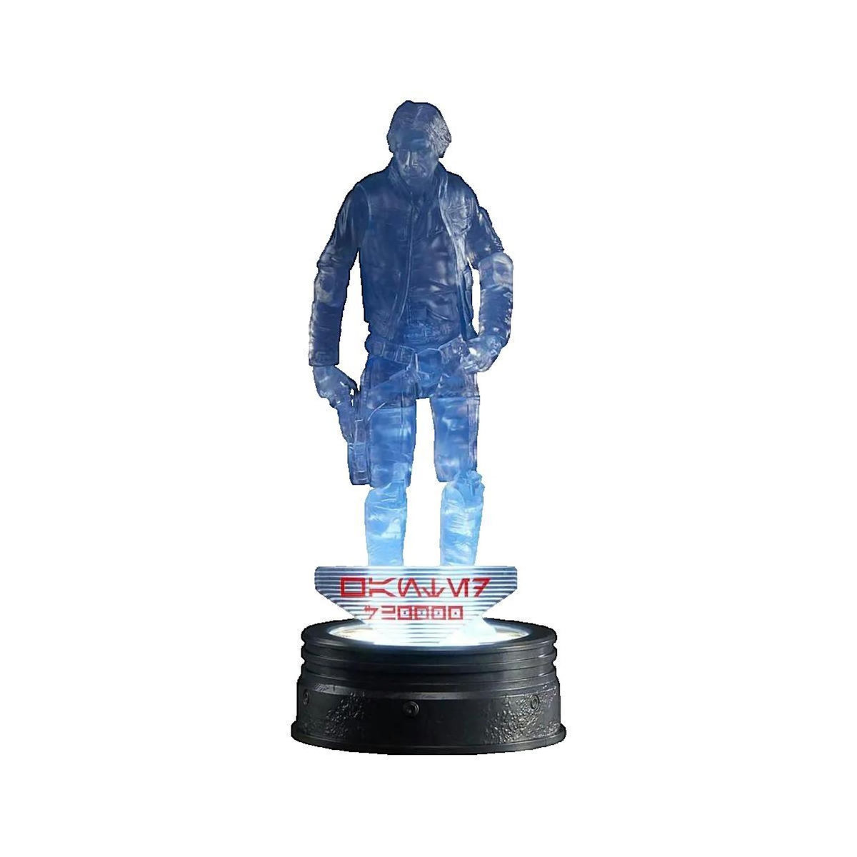 HASBRO Figurine Hasbro Han Solo Hologramme bleu translucide