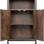 Voir la diapositive 4 : tectake Buffet style industriel Bois foncé industriel, rustique