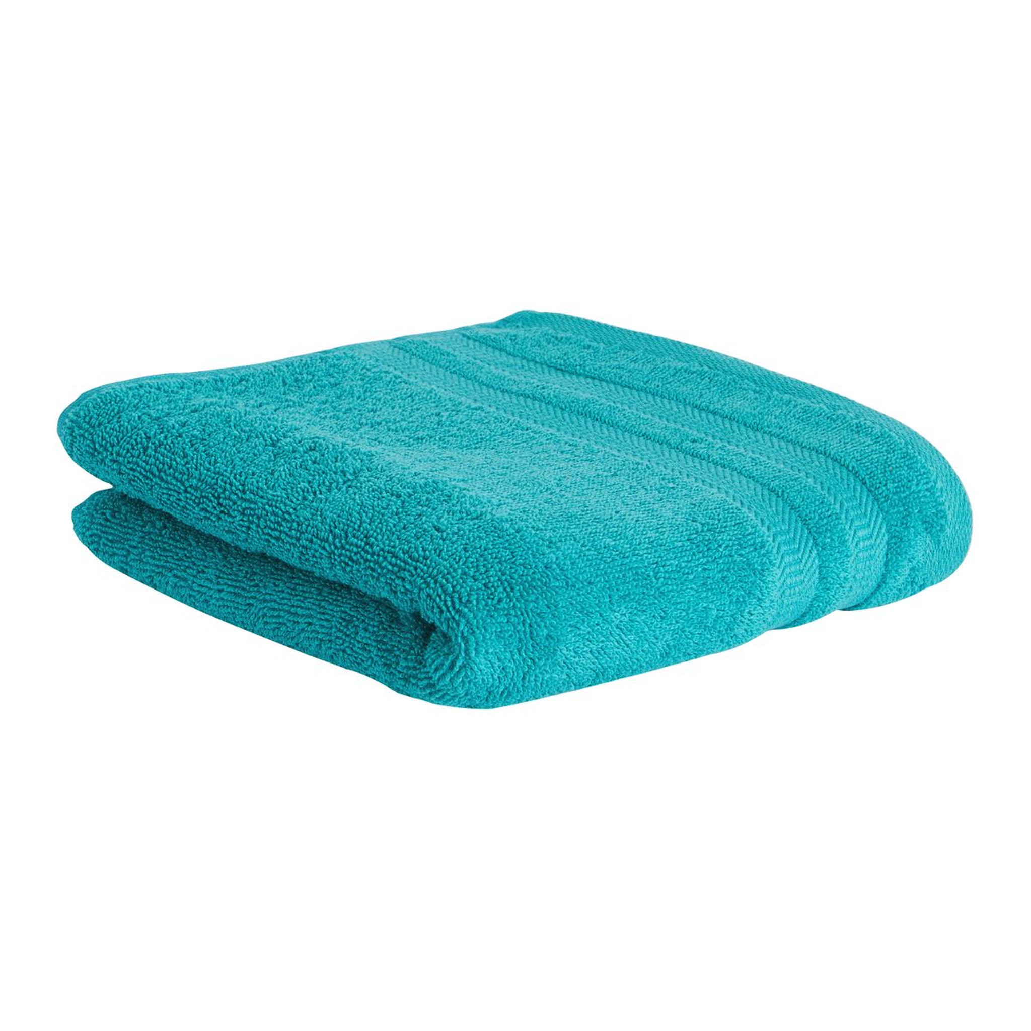 Voir la diapositive 1 : ACTUEL Serviette invité unie en coton 450 g/m²