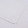 Voir la diapositive 6 : VIDAXL Serviettes de visage 2 pcs blanc 30x30 cm 360 g m² 100% coton