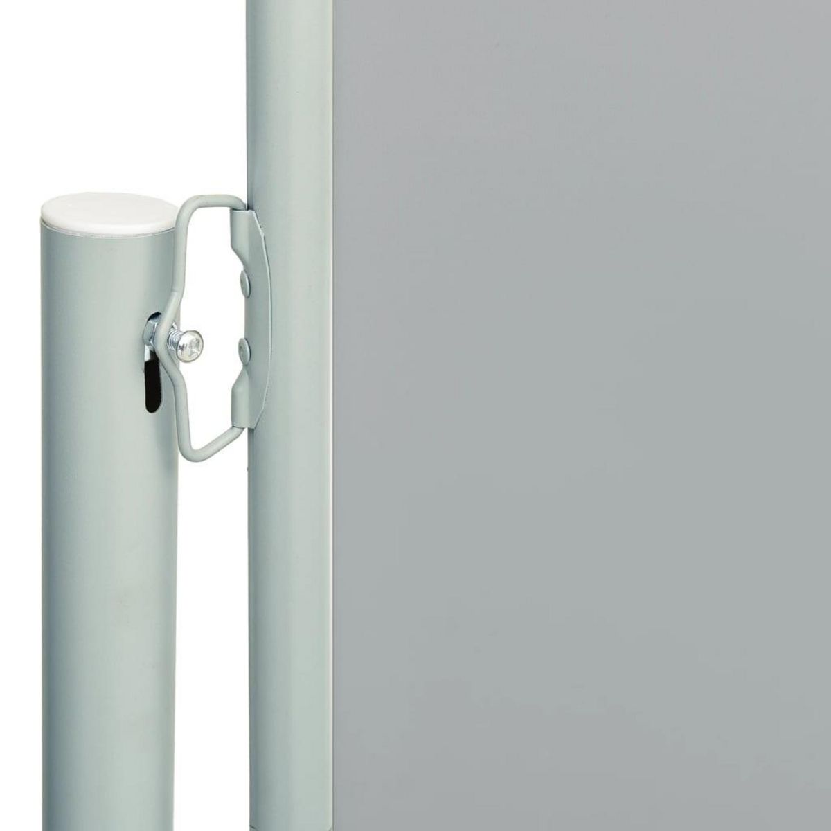 VIDAXL Auvent lateral retractable de patio 117x600 cm Gris