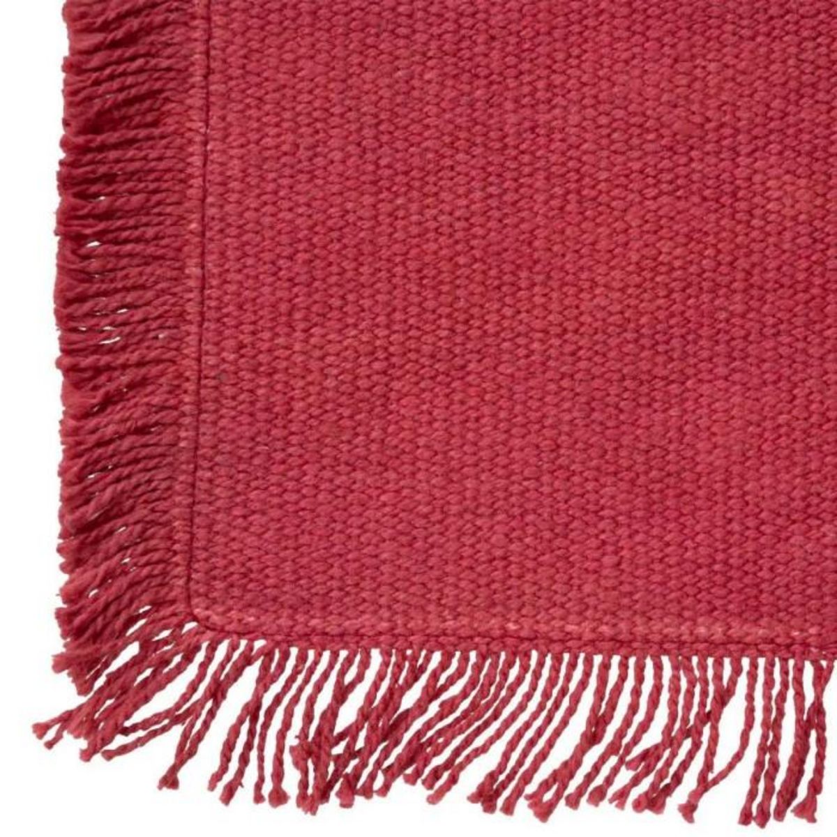 SECRET DE GOURMET Set de Table Déco  Maha  30x45cm Rouge Grenat