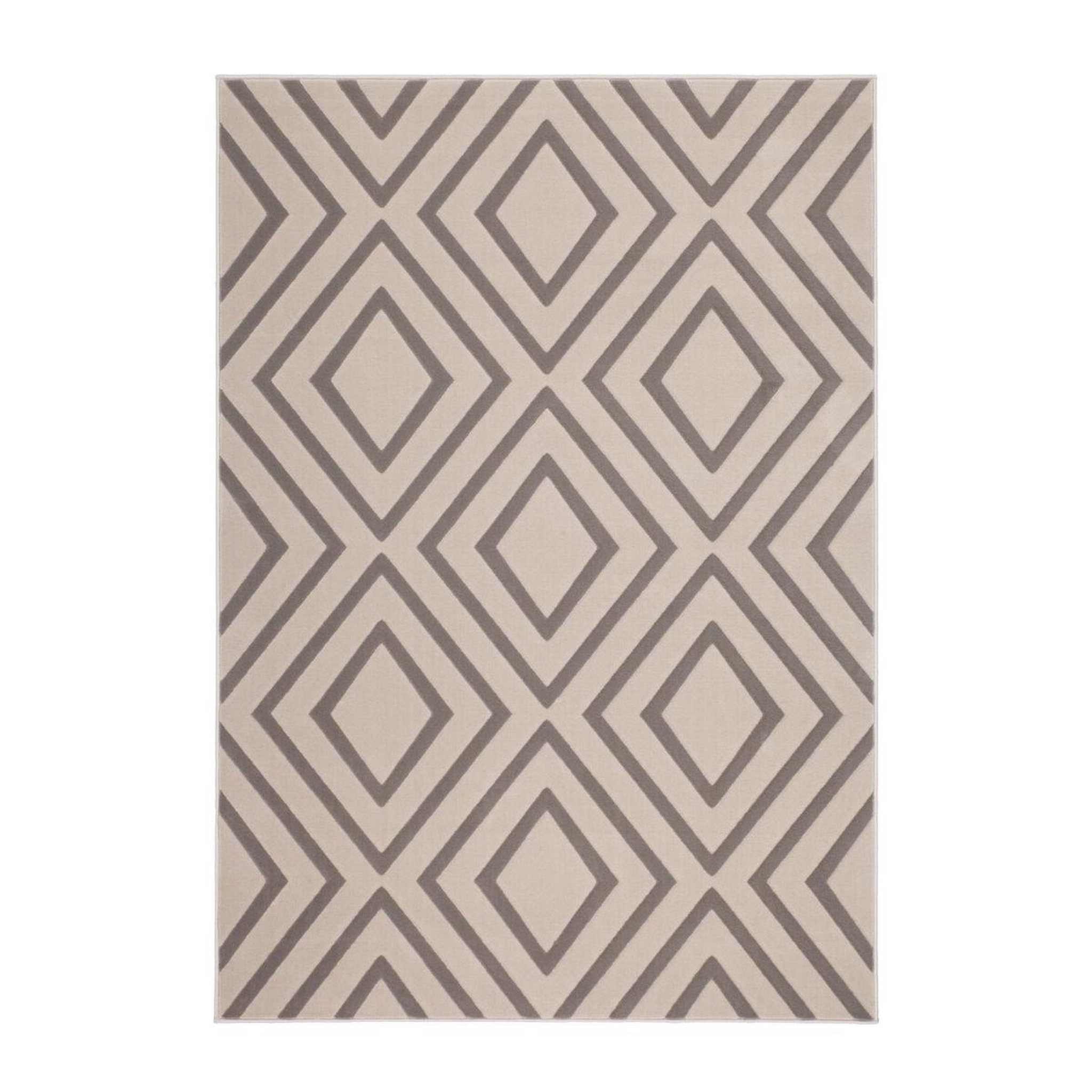Voir la diapositive 1 : Paris Prix Tapis Imprimé à Poils Courts  Lina  Taupe