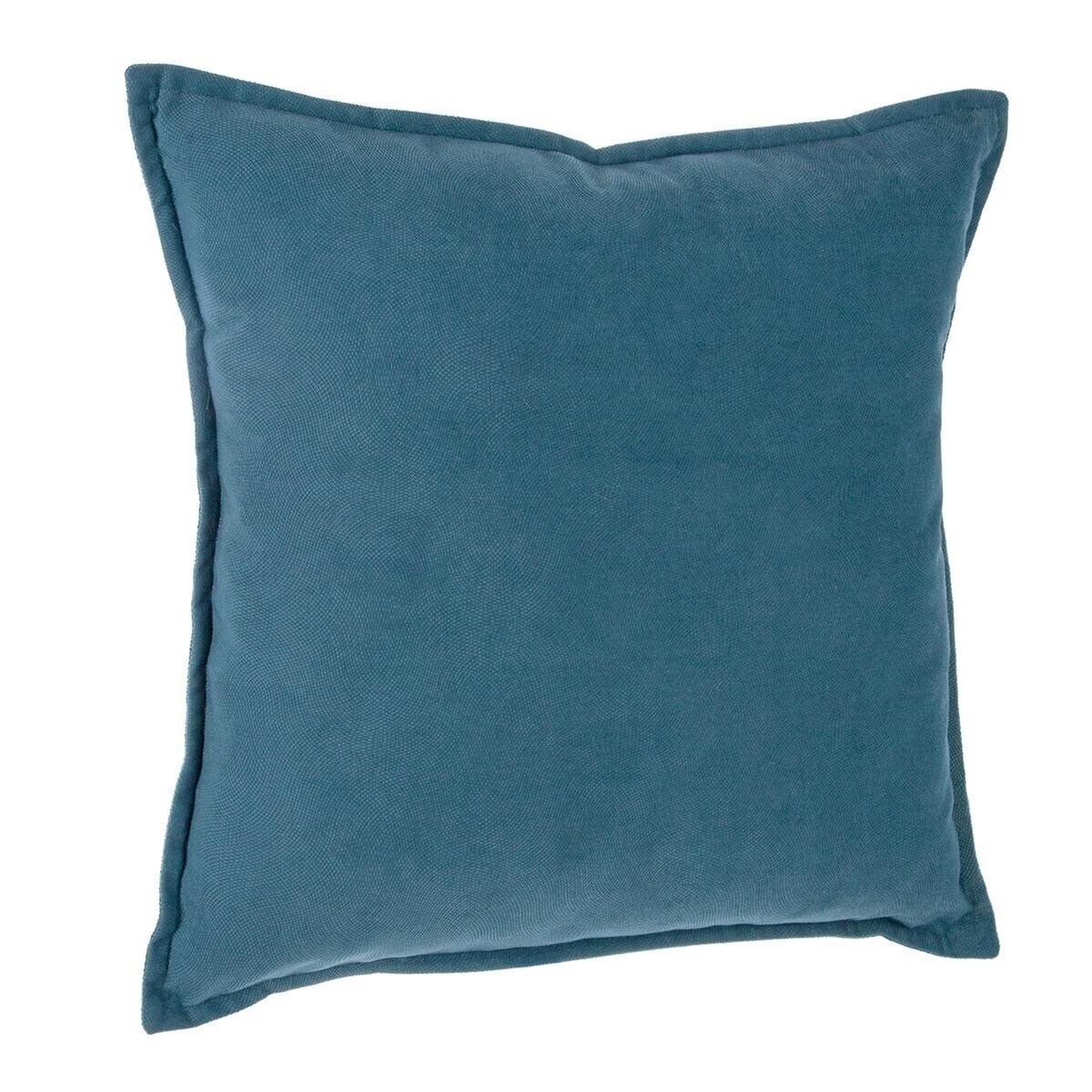 ATMOSPHERA Coussin déhoussable  lilou  45x45cm bleu