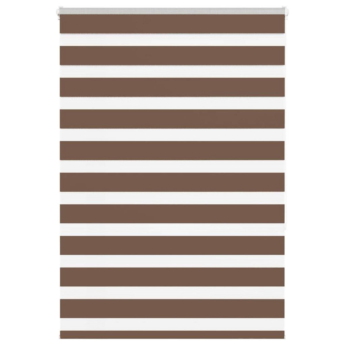 VIDAXL Store zebre marron 100x150 cm largeur du tissu 95,9cm polyester