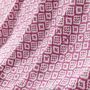 Voir la diapositive 2 : Paris Prix Plaid à Franges  Pithaya  125x150cm Rose