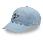 CAPSLAB Casquette Dad Cap en coton Asterix Idéfix. Coloris disponibles : Bleu
