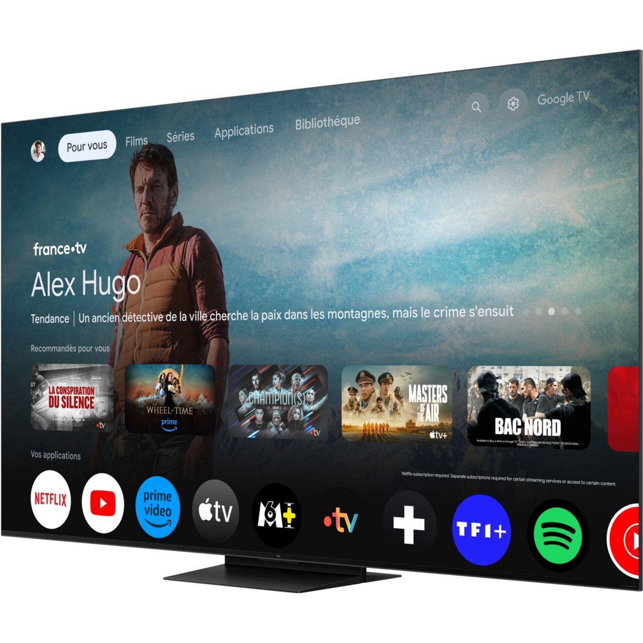 Voir la diapositive 2 : TCL TV Mini LED Mini LED Pro 85C79K 2025