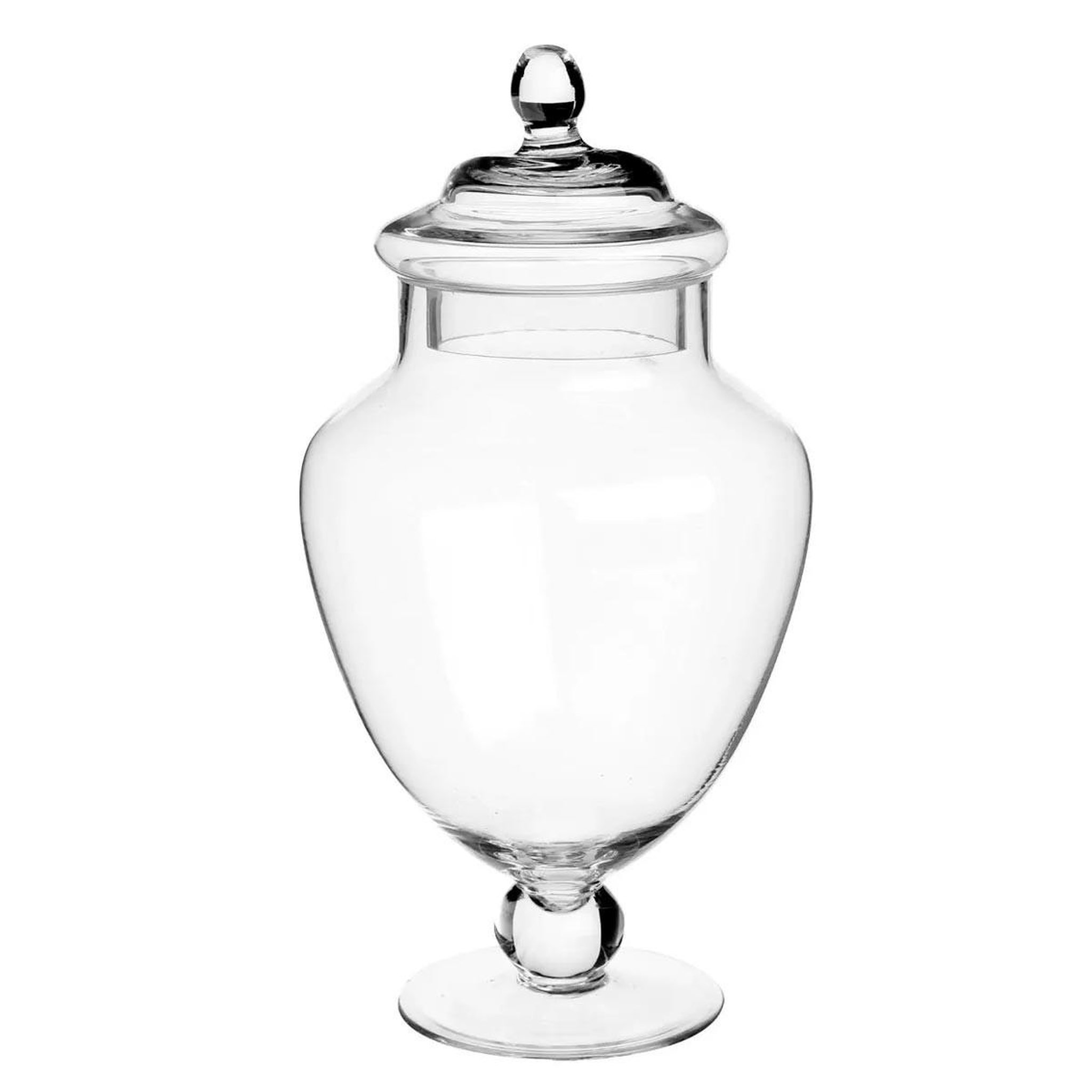 FIVE Bonbonnière sur Pied en Verre  Elma  30cm Transparent