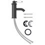 Voir la diapositive 2 : VIDAXL Robinet de lavabo de salle de bain Gris 130x180 mm