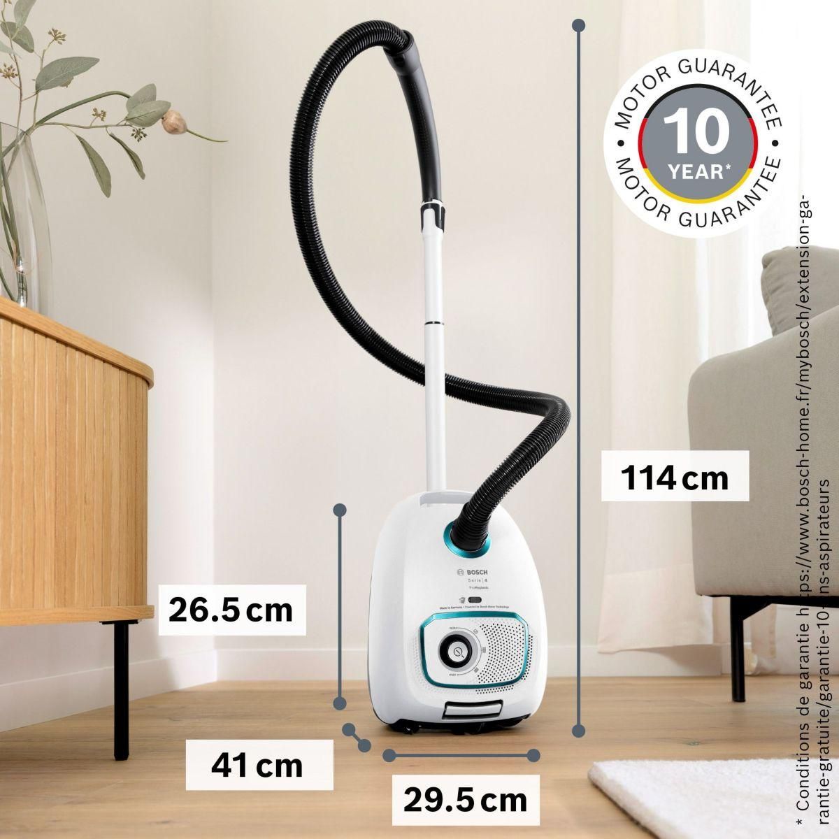 BOSCH Aspirateur avec sac BGL41HYG3H