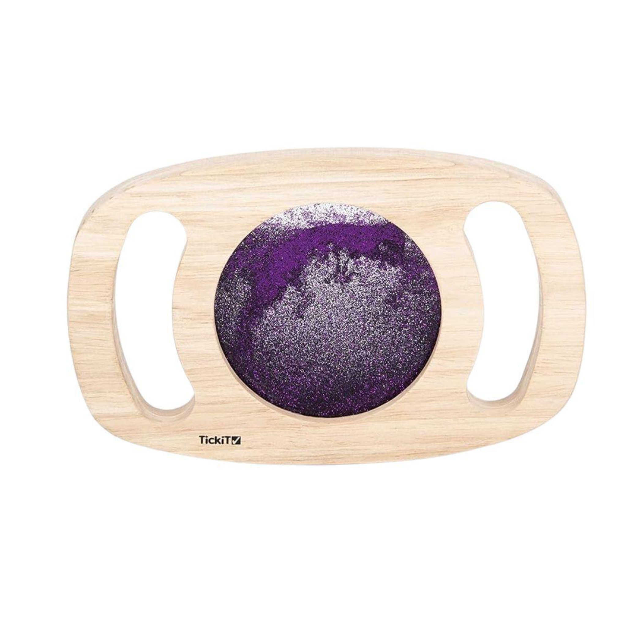 TICKIT Panneau à paillettes facile à tenir - Violet