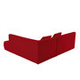 Voir la diapositive 4 : LISA DESIGN Onyx - canapé modulable d'angle droit 5 places - en tissu mailles 3d