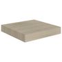 Voir la diapositive 2 : VIDAXL Etagere flottante murale chene 23x23,5x3,8 cm MDF