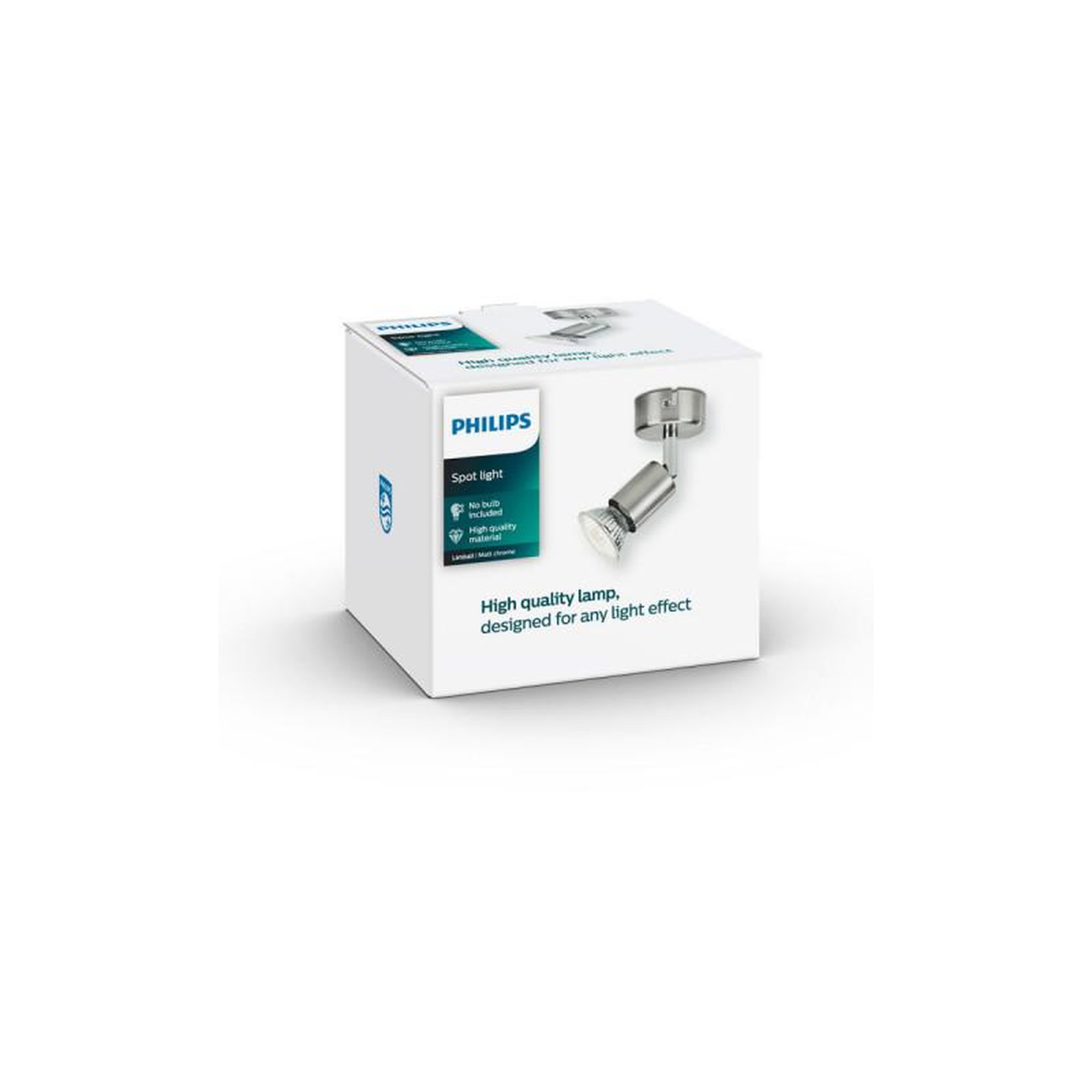 Voir la diapositive 3 : PHILIPS HUE Spot Limbali PHILIPS - GU10 - Chrome mat - Ampoule non incluse