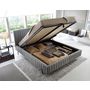 Voir la diapositive 2 : LISA DESIGN Flavio - lit coffre - 180x200 cm - sommier inclus - en simili