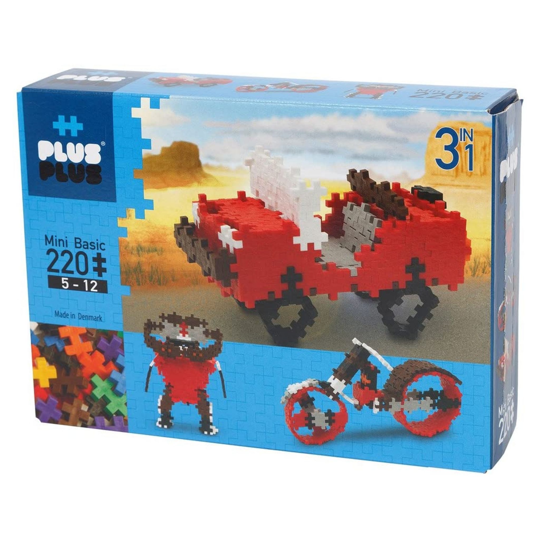 PLUS PLUS Box 3 en 1 220 pièces pas cher - Auchan.fr