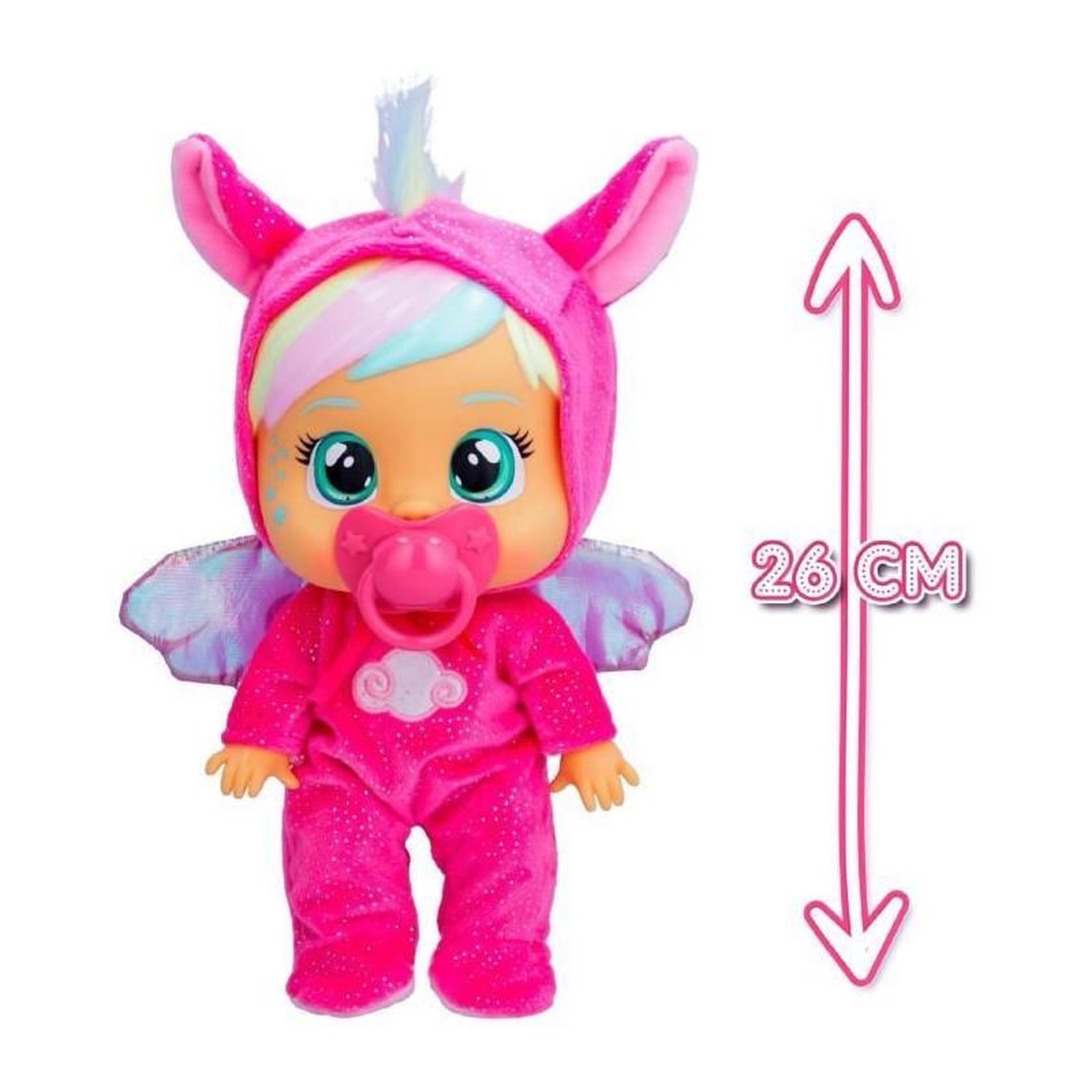 Voir la diapositive 3 : IMC Toys Poupons a fonctions - IMC Toys - 909793 - Cry Babies - Loving Care Fantasy - Hannah