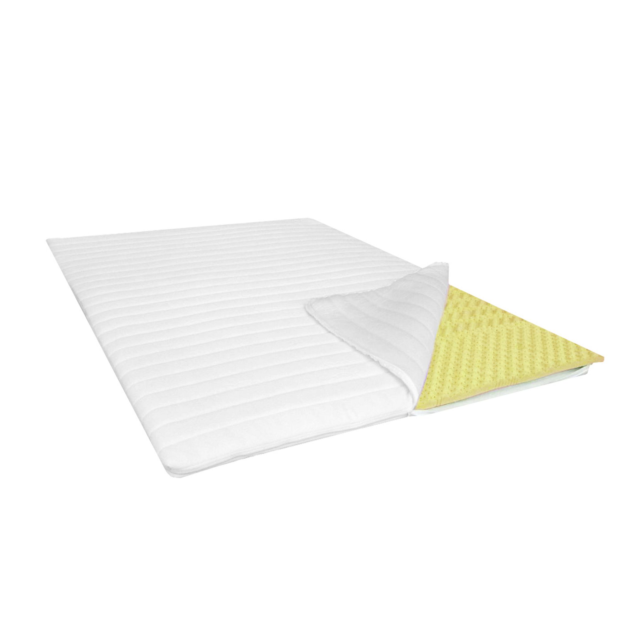 Surmatelas 7 zones Mousse Haute résilience 160x200 cm