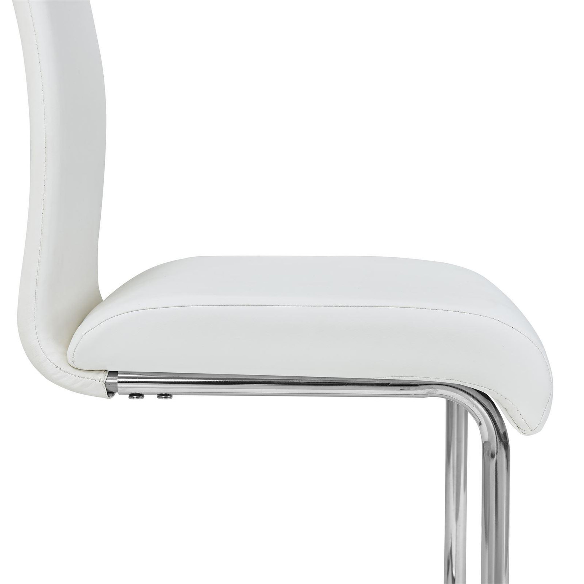 Voir la diapositive 5 : IDIMEX Lot de 4 chaises aladino, en synthétique