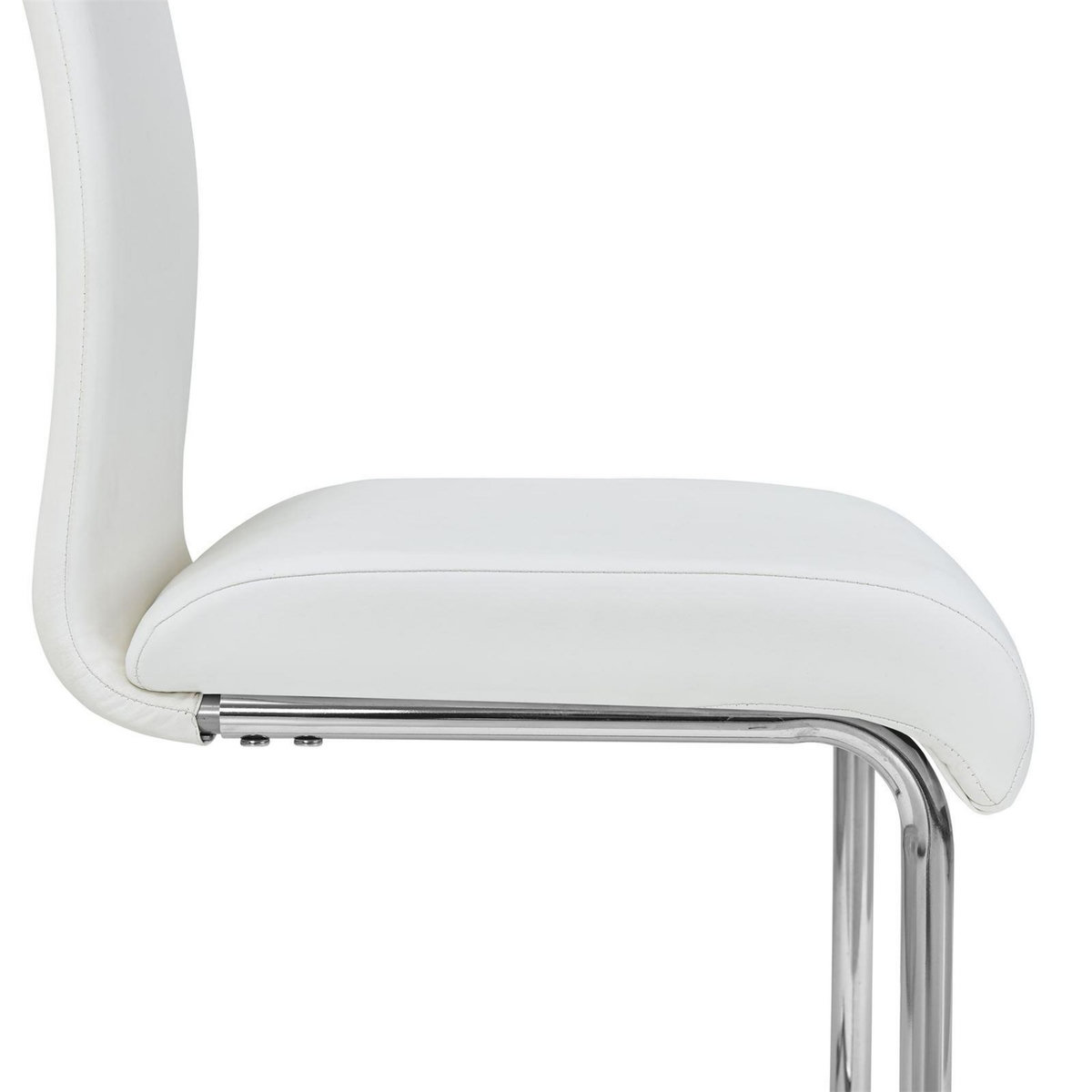 IDIMEX Lot de 4 chaises ALADINO, en synthétique